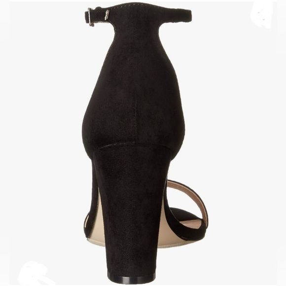 Madden Girl Women's Beella Heeled Sandal Color: Black Suede size 9.5‎ M (1665) - Picture 5 of 8